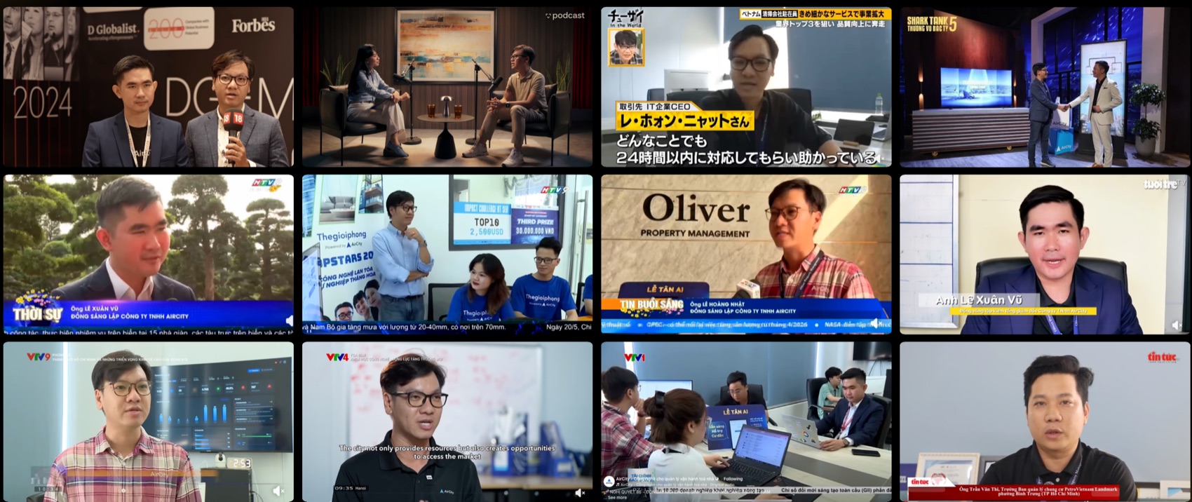 AirCity featured on national television